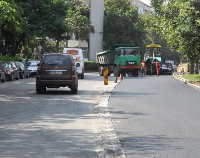 Intrarea pe strada Splaiul Crişanei rămâne închisă până pe 24 august 